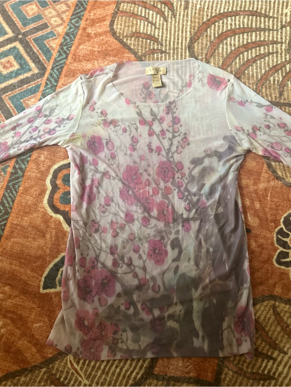 AMB La Piel by AMB incredibly soft mesh top.